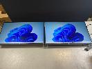 2 X Monitors, Lg 27ml600m-B 27" Fhd Ips Widescreen, Hdmi, Vga (With Cables) (No Stands)