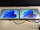 2 X Monitors, Philips 243v7q 28.8" Fhd Ips Widescreen, Hdmi, Displayport, Vga (With Cables) (No Stands)