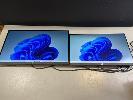 2 X Monitors,, - Hp P27h G4 27" Fhd Ips Widescreen, Hdmi, Displayport, Vga, - Hp P24 G4 23.8" Fhd Ips Widescreen, Hdmi, Displayport, Vga, (With Cables) (No Stands)