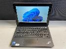 Laptop, Lenovo Thinkpad Yoga 11e 5th Gen, Type 20ln, Celeron N4120 @ 1.1ghz, 4gb Ddr4 Ram, 128gb Nvme M.2 Ssd, 11.6" Touchscreen (1366x768), Intel Uhd Graphics 600, Wi-Fi, Bluetooth, Windows 11 Pro Education Installed & Power Supply, S/N:R912x1ff