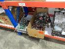 47 · ASSORTED SPRAY GUNS WITH BOTTLES & FITTINGS