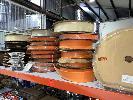 59 · 30 x ROLLS ASSORTED ORANGE & BLACK HEAT SHRINK, 38, 51, 25 & 10mm THIN WALL
