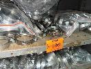 100 · STAINLESS STEEL HOSE CLAMPS, 46-70, 250 TOTAL, 5 x BAGS