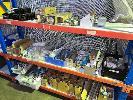 126 · ASSORTED ELECTRICAL FUSE BASES & HOLDERS, LIGHT GLOBES, INDUSTRIAL FUSES, CONTENTS 3 x SHELVES