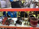 132 · ASSORTED BEARING BLOCKS, COUPLERS, CLAMPS & ROLLERS