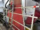 175 · VERTICAL PANEL BOARD SAW, GREGORY MECHANICS, MOBILE, BOARD AREA: 300 x 1800mm, WITH DUST EXTRACTOR