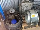 4 x DRUM FANS,, 600mm DIAMETER APPROX
