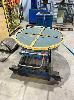 RISE & FALL ROTATING PALLET STAND, 3000LBS MOBILE LOCKING CASTORS