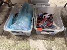 83 · 2 x TUBS INCLUDING MOUSE ELECTRONICS COMPONENTS, SURFACE MOUNT MULTI-LAYER CERAMIC ADAPTERS, HEAT SHRINK TUBING,, CONNECTOR ACCESSORY, INDUSTRIAL ECOMATE SERIES CONNECTORS ETC