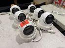 6 X Hikvision Ds-2cd2367g2h-Lisu/Sl Network Security Cameras