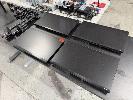 117 · 4 x SAMSUNG F24T370FWE 24" LCD MONITORS WITH 2 x DUAL DESK MOUNTS