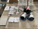 146 · 3 x UBIQUITI G4 PRO NETWORK CAMERAS,, 2 x UBIQUITI UXG-LITE GATEWAYS, 1 x UBIQUITI CLOUD KEY PLUS, 2 x UBIQUITI U6-IW IN WALL ACCESS POINTS, UBIQUITI INS-3AF-I-G POE CONVERTERS, (NO CABLES)