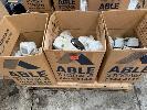 3 X Boxes Asst Speaker Enclosures With Tube Clamps