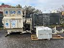 1 · POWER SHREDDER AUIFIN, 1000 x 1000mm CAPACITY, 75kw MOTOR. 415v, WITH DUAL SIDED ELECTRICAL CONTROL CABINET, & CAGED STEEL MESH INFEED BIN
