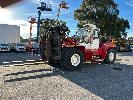 224 · FANTUZZI (30 TON) LOW MAST CONTAINER LOADING FORK, MODEL: FDC300RR, DOM: 2001, HRS SHOWING : 5,381, CAPACITY: 30000kg @ 3200mm CENTER, S/NO:101665, 3 STAGE MAST, PNEUMATIC TYRES, 2400mm BLADES, VOLVO 6.7 LTR TURBO DIESEL ENGINE, MODEL: TWD 731VE, POWER: 175 KW, , PLEASE NOTE: KEY BARREL DAMAGED, , KEY# 33