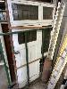 4 · OREGON ENTRANCE SET, DOG LEG, LEADLIGHT, 2670 x 1525mm, EARLY 1900'S