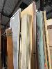 12 X Mirror & Timber Wardrobe Door Panels, Assorted