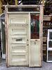 Oregon Combo Entrance Set & Bay Window, Leadlight Glass, Circa 1920'S, Entrance: 2620 X 1600mm, Bay Window: 1925 X 1575 X 500mm