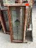Leadlight Panel, Timber Frame, 1290 X 500mm, Circa 1900'S