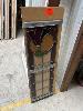 Art Deco Leadlight Panel,, 1150 X 340mm, Note: Blackfriars Private School