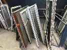 8 X Assorted Alloy Windows