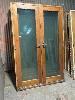 Western Red Cedar French Door Set, 2400 X 1550mm