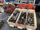 92 · ASSORTED T BOLTS & MACHINISTS CLAMPING BLOCKS, 6 x TRAYS