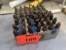 Assorted Number & Letter Punches, 2 X Packs