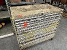 112 · HUGE QUANTITY O-RINGS, SPRINGS, HYDRAULIC PISTON & ROD SEALS, ASSORTED SIZES, INCLUDING 10 DRAWER STORAGE CABINET, 1300 x 750 x 1100mm (H), (NOT INCLUDING TAPS, DIES & DRILL BITS)