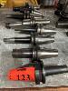8 X Bt40 Tool Holders, Assorted Types, Inc. Shrinking & Collet Chucks