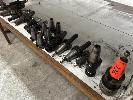 20 X Bt40 Tool Holders, Assorted Types, Inc. Shrinking, Key & Collet Chucks