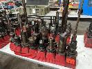 15 X Cat50 Tool Holders With Assorted Tooling Including Plastic Stands
