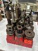 18 X Bt50 Tool Holders With Assorted Tooling Including Plastic Stands