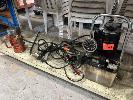 195 · HYDRAULIC POWER PACK, POWER TEAM, MOD: PE172-50-220, TYPE: A, 10,000 PSI/700 BAR, 240V, WITH RAM, POWER TEAM 55T, SIZE: 280 x 120mm DIAMETER, WITH HOSES & MANIFOLD