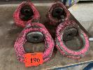 4 X Eye Bolt Lifting Lugs, Rud, 12 Tonne
