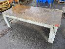 Workshop Table, 2080 X 1000 X 700mm (H), Plate Steel Top, Heavy Duty