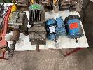 3 X Assorted Electric Motors 2 X Reduction Drive Gearboxes No Gst