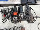 5 X Power Tools, Including Angle Grinder, Die Grinder, Jigsaw, Drills, Etc, 240v No Gst