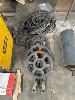 29 · 3 x DOUBLE V SECTION PULLEYS & ASSORTED V BELTS & BEARING STANDS NO GST