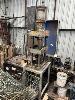 70 · HYDRAULIC PRESS, 4 POST SINGLE RAM WITH 5 x DIES, MANUAL CONTROL, 415V POWER PACK NO GST