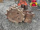 Excavator Compaction Wheel, 550 X 1000mm (D), 80mm Pin