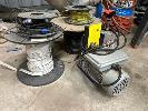 57 · 4 x ROLLS ELECTRICAL WIRE WITH STRIPPING MACHINE