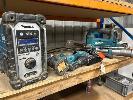 Makita 18v Power Tools, Grese Gun, Site Radio, Screw Gun, Tek Gun, Charger, No Batteries