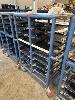 26 · PVC MEAL SERVING TROLLEY ON CASTOR WHEELS WITH 14 x TRAYS, 1400 (H) x 500 (W) x 900mm (L), , **SUBJECT TO INSURANCE CLAIM, BUYER TO INSPECT** NO GST