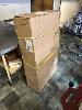 STAINLESS STEEL BENCH, FED, 1200 x 700 x 900mm WITH SPLASHBACK, IN BOX, AS NEW
