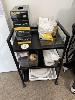 Black Metal 3 Tier Trolley & Sundries