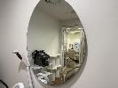 Oval Shaped Wall Mirror, 1000 X 750mm, Back Lit