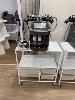106 · N9 ICE SKIN ANGEL HYDRA FACIAL MACHINE & ATTACHMENTS, 240V, SINGLE PHASE ON WHITE METAL MOBILE TROLLEY