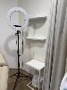 Luvo Glow Pro 2 Ring Light, 18", 240v, Single Phase & White Metal Shelf