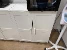 White Painted Timber 2 Door Cabinet, 950 X 780 X 400mm